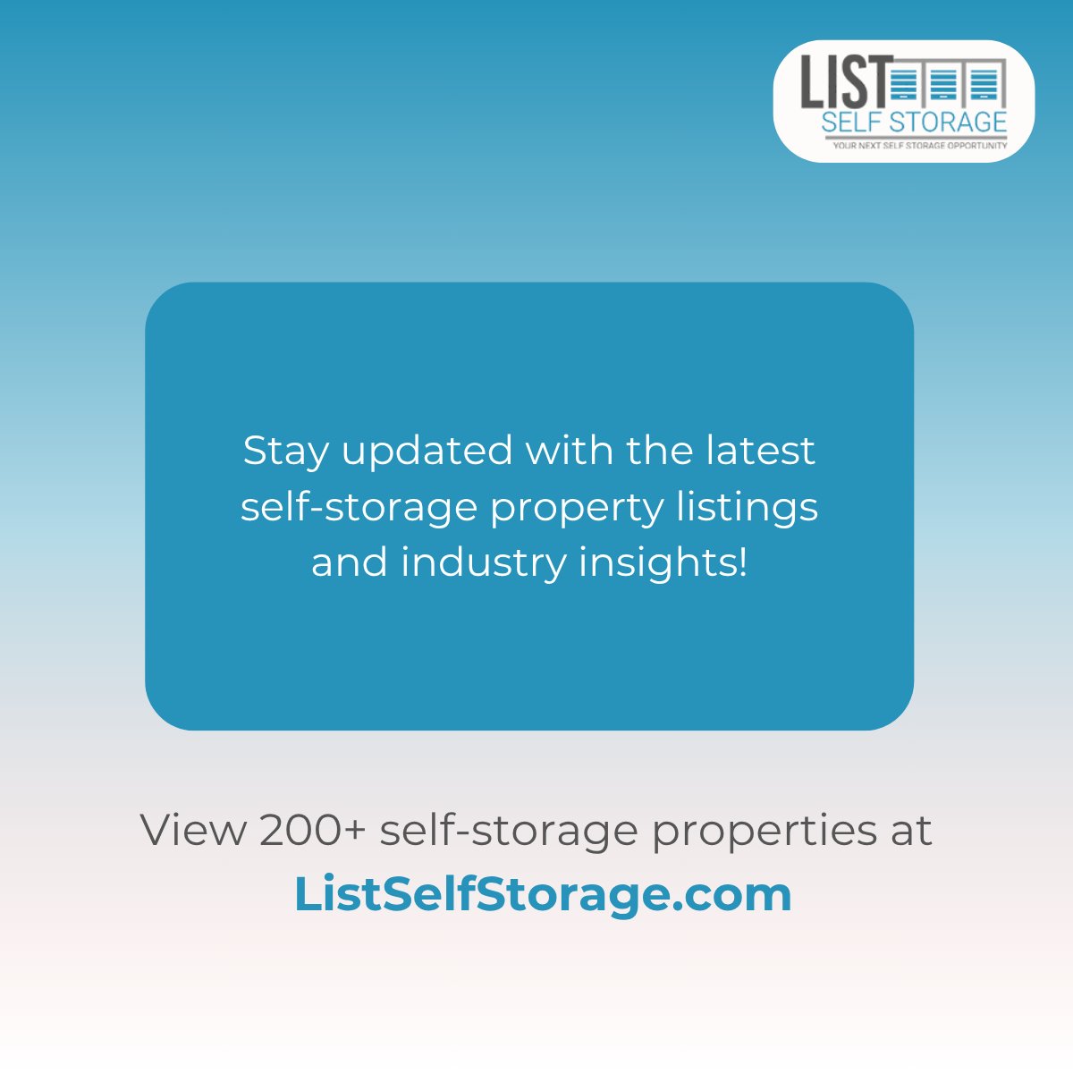 ListSelfStorage tweet picture