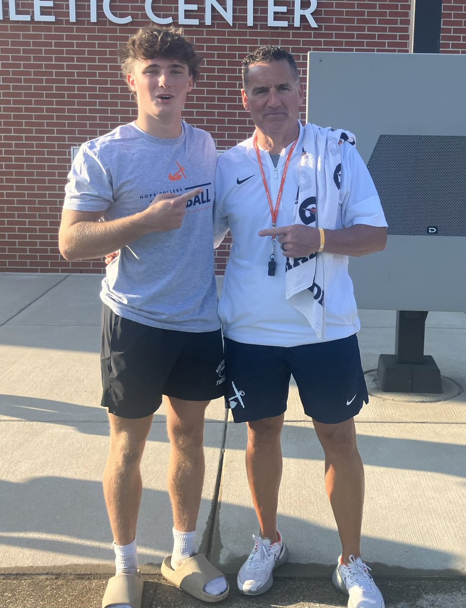 Cooper Derkach (@derkachcoop8145) on Twitter photo After a great camp and conversations with <a href="/PStuursm/">Peter Stuursma</a> <a href="/CoachHawken/">Andrew Hawken</a> <a href="/jacobpardonnet/">Jacob Pardonnet</a> I am honored to be offered the opportunity to continue my education and play football <a href="/HopeCollegeFB/">Hope College Football</a> 🏈
<a href="/brentluplow/">Brent Luplow</a> <a href="/nville_fb/">Northville Football</a> <a href="/nvilleathletics/">Northville Athletics</a> <a href="/CoachMJSexton/">Matthew Sexton</a> <a href="/CoachFaustST/">Coach Faust</a> <a href="/Will_jontz/">Will Jontz</a> <a href="/kwlups/">Kelly Luplow</a> After a great camp and conversations with <a href="/PStuursm/">Peter Stuursma</a> <a href="/CoachHawken/">Andrew Hawken</a> <a href="/jacobpardonnet/">Jacob Pardonnet</a> I am honored to be offered the opportunity to continue my education and play football <a href="/HopeCollegeFB/">Hope College Football</a> 🏈
<a href="/brentluplow/">Brent Luplow</a> <a href="/nville_fb/">Northville Football</a> <a href="/nvilleathletics/">Northville Athletics</a> <a href="/CoachMJSexton/">Matthew Sexton</a> <a href="/CoachFaustST/">Coach Faust</a> <a href="/Will_jontz/">Will Jontz</a> <a href="/kwlups/">Kelly Luplow</a>
