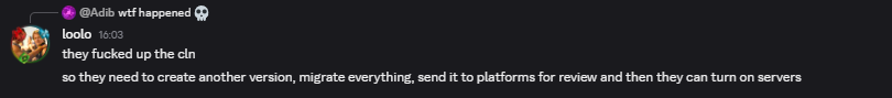 SpushFNBR's tweet photo. Quick explanation of why fortnite servers aren't UP by @Loolo_WRLD (washed)

#Fortnite https://t.co/cZc2JFPRN7