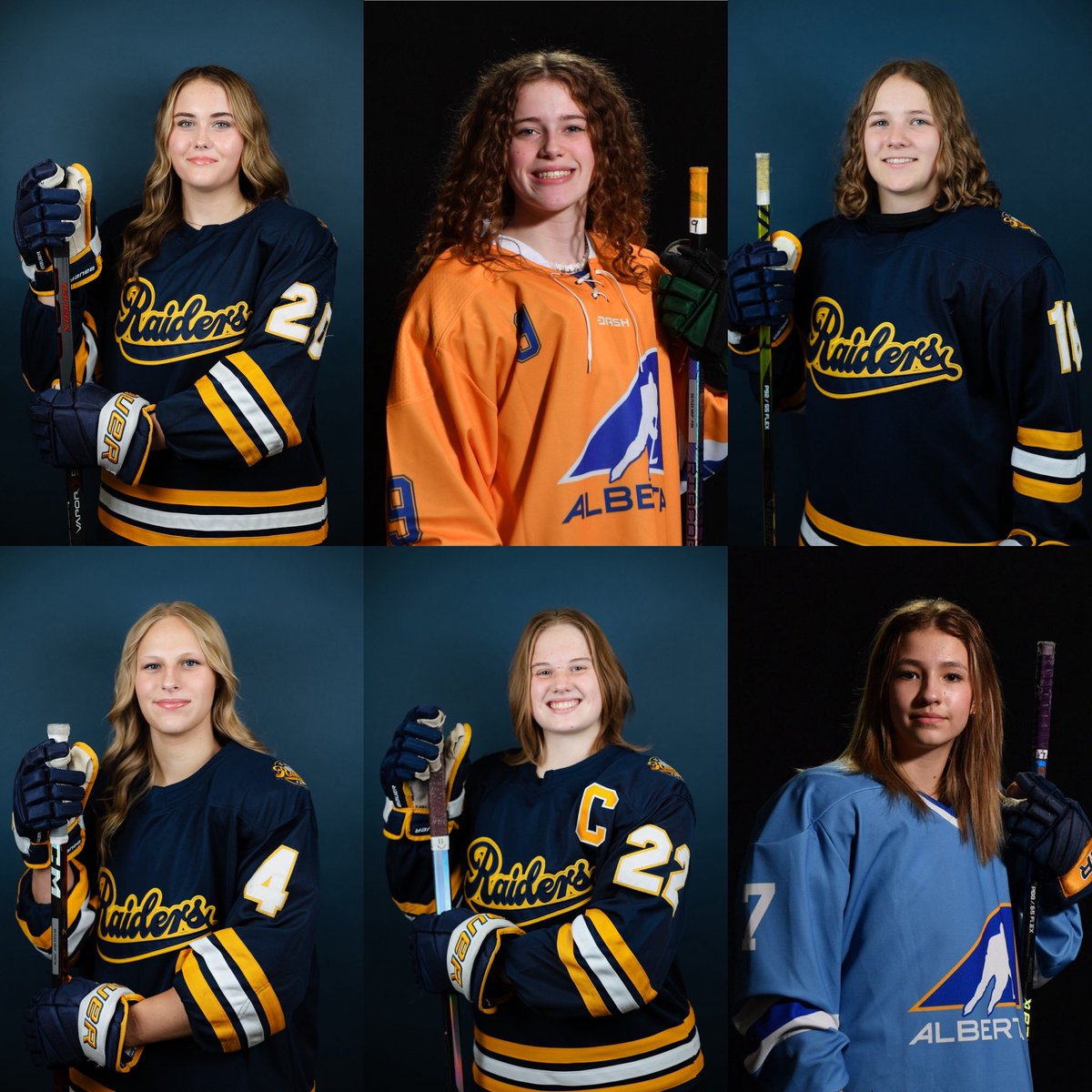 St. Albert U18 AAA SLASH (@stalbert_slash) on Twitter photo Best of luck to our <a href="/RaidersStAlbert/">St. Albert Raiders</a> SLASH athletes as Team Alberta camp kicks off today in Red Deer!
Kate BRADY, Luca FROESE, Mikayla GIBSON, Tayla LAMABE, Madison TERRY & Anslei THISTLE— time to shine! Best of luck to our <a href="/RaidersStAlbert/">St. Albert Raiders</a> SLASH athletes as Team Alberta camp kicks off today in Red Deer!
Kate BRADY, Luca FROESE, Mikayla GIBSON, Tayla LAMABE, Madison TERRY & Anslei THISTLE— time to shine!