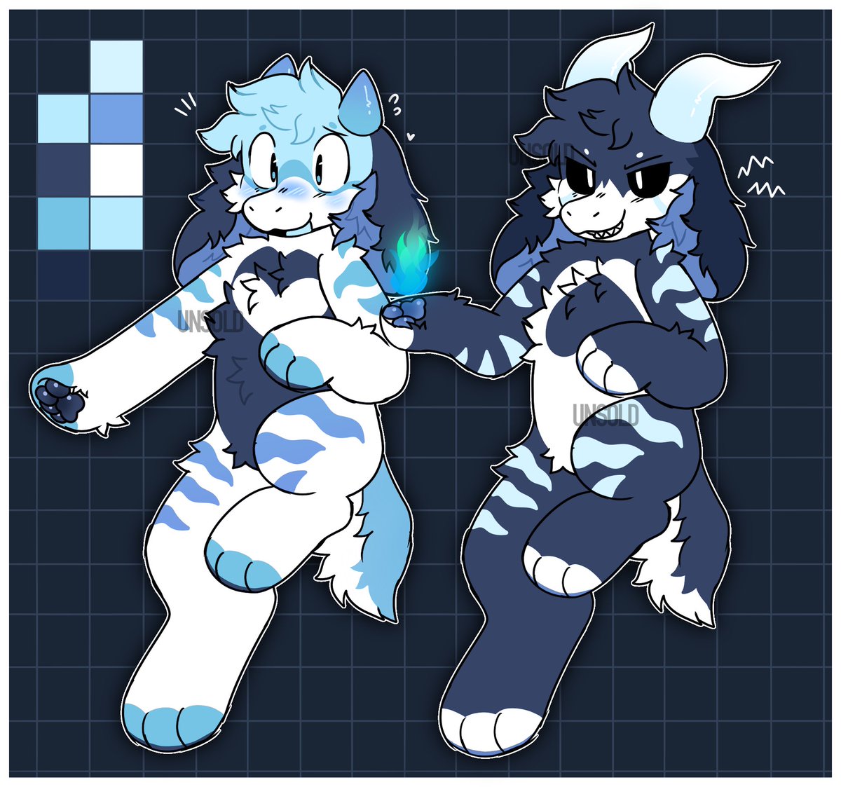 deep water goat adopt!
you won't like me when im mad.....
🌊💔✨
bidding info below!