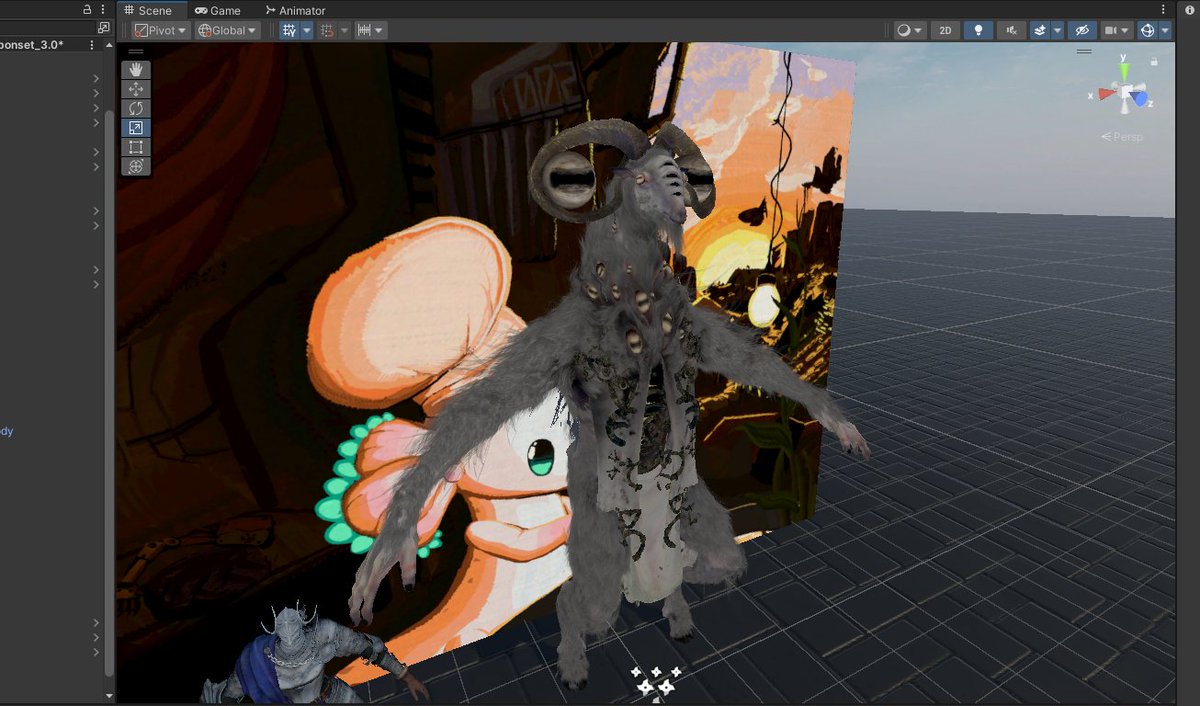 Recently Practicing Doing Unity Model, with the help of Multiple People guiding me on How to do Model. 
Once again, Model making is quite Fun
Just Kit Bashing Effect On Model
#VRChat #VRChat_world紹介 #VRChatのプロフィールURLを貼り付けてフレンドを増やそう #Roleplay #VRC #roleplay