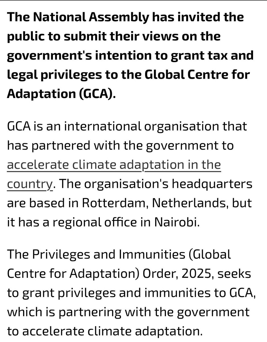 kedolwa_waziri's tweet photo. ‼️PUBLIC PARTICIPATION ALERT ‼️ 

The government is intending to give GCA, an org most likely intending on purchasing huge tracts of land in the name of carbon credits/climate adaptation acceleration, immunity from legal proceedings + taxes 😭 PP deadline is 23rd, details below: https://t.co/lMURLCJTqp