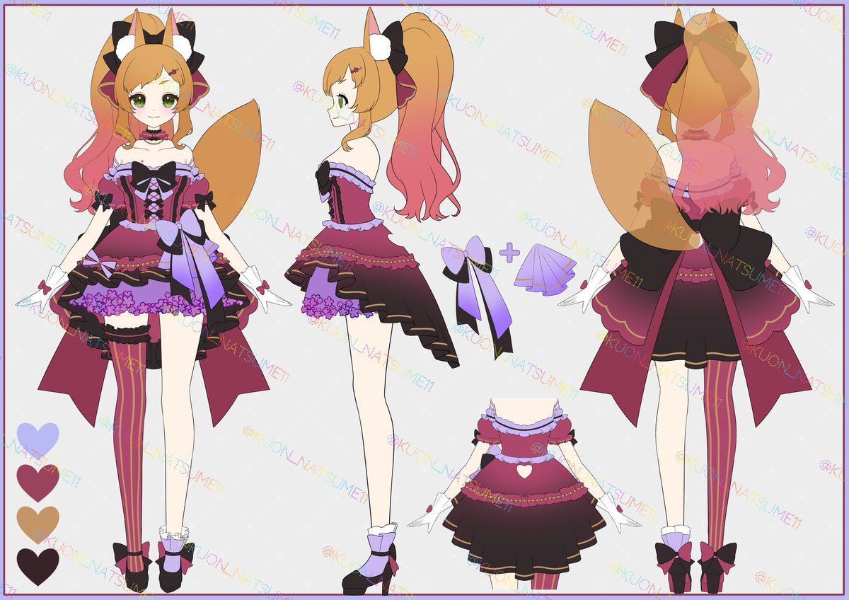 久遠なつめ🐺🌼 vsinger@2026/1月新ビジュアル2Dお披露目