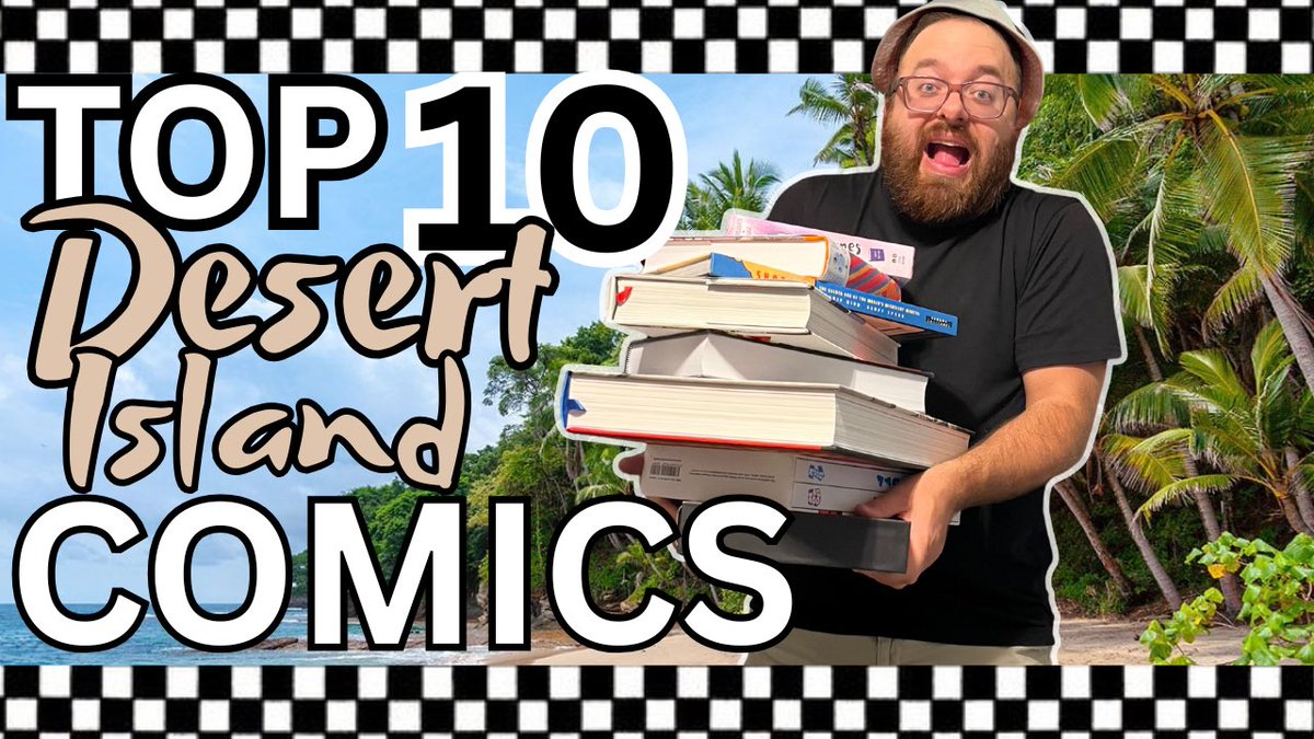 TMtalkscomics's tweet image. I’ve got a new video!
The TOP 10 Comics I would bring with me on a desert island!
Check it out:
youtu.be/1hdxbR2s5Jk?si…