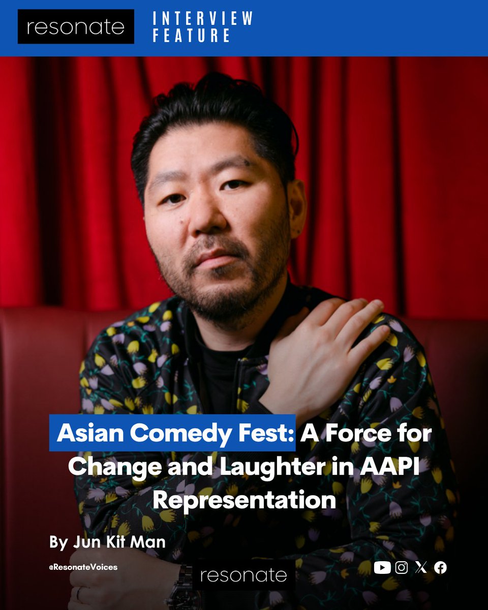 ResonateVoices's tweet image. The @asiancomedyfest  has gone bicoastal! From humble NYC roots to a star-studded LA debut, this festival showcases the best in AAPI comedy. We chatted with co-founder Edward Pokropski about their incredible growth and vision. 

Find out more: weareresonate.com/2025/07/asian-…