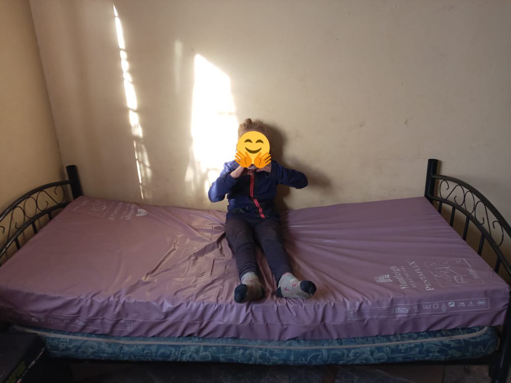 AidGuys's tweet image. Kids received their new mattress🤗🤗🤗