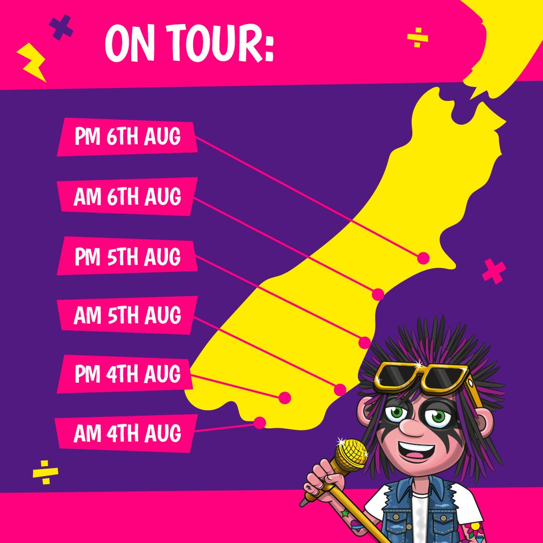 TTRockStars's tweet image. South Island kaiako! We're running free PD workshops focused on Times Tables in the New Curriculum.
🗓️ 4 to 6th August
📍 Invercargill, Gore, Dunedin, Oamaru, Timaru and Burnham (Christchurch)
What will be covered in the training?
✅ Times tables and the 2025 NZ maths…