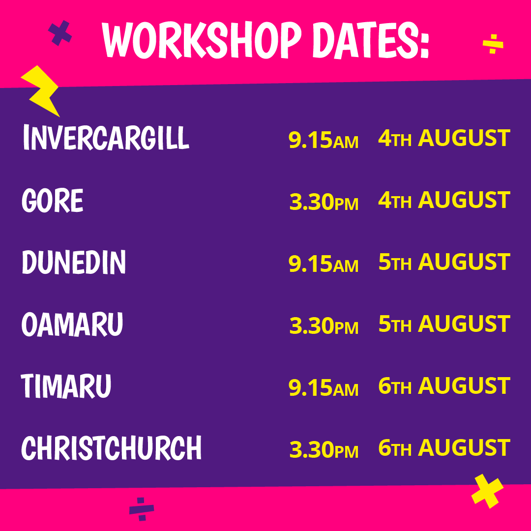 TTRockStars's tweet image. South Island kaiako! We're running free PD workshops focused on Times Tables in the New Curriculum.
🗓️ 4 to 6th August
📍 Invercargill, Gore, Dunedin, Oamaru, Timaru and Burnham (Christchurch)
What will be covered in the training?
✅ Times tables and the 2025 NZ maths…