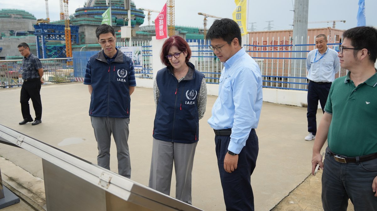 IAEANS's tweet image. During her first official visit to 🇨🇳China from 6 to 12 July, DDG-NS Karine Herviou engaged in in-depth discussions and exchanges with senior officials from key counterpart organizations, including the China Atomic Energy Authority, the National Nuclear Safety Administration, and…