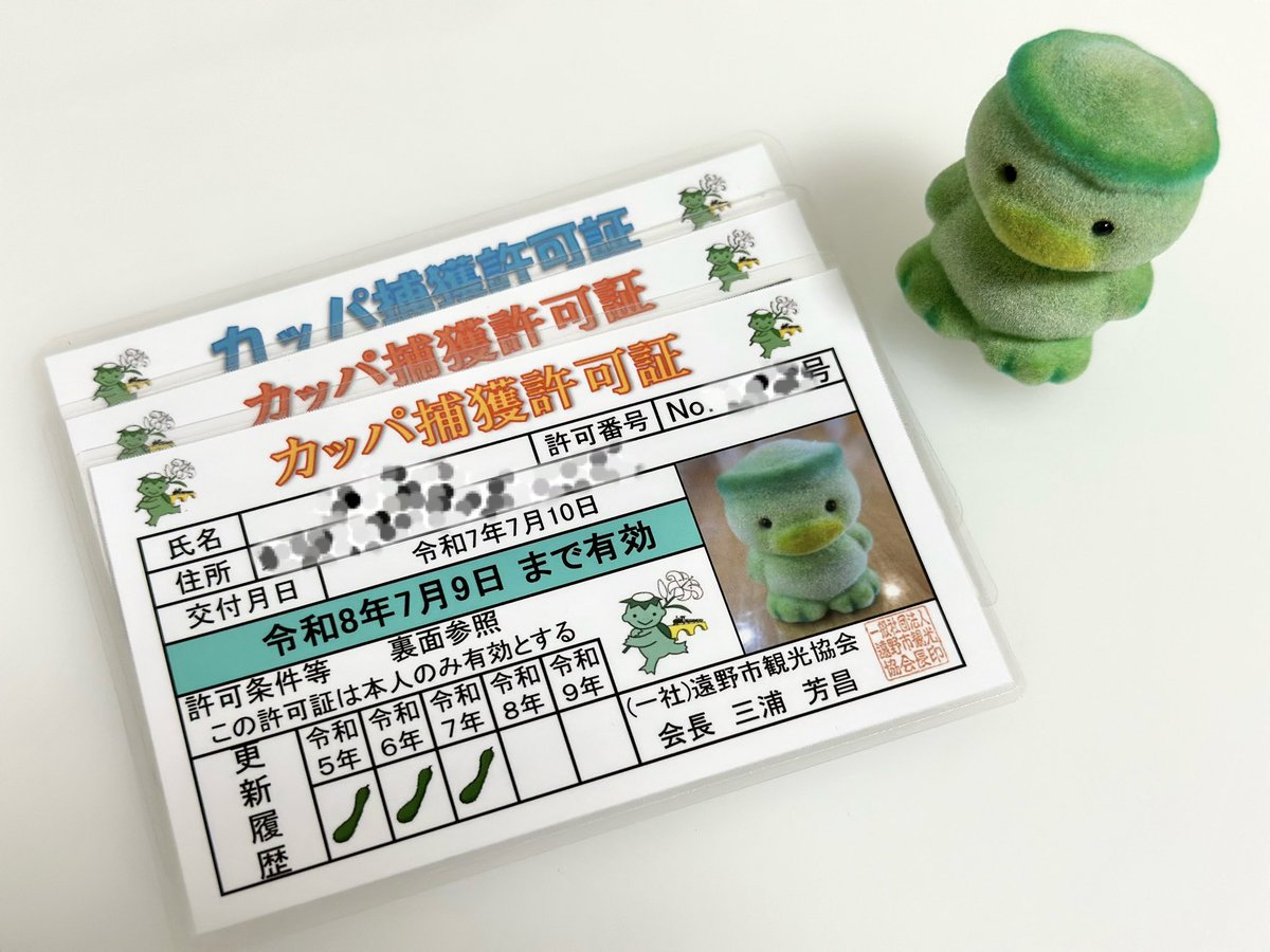 🥒🥒🥒 かっぱちゃんで作ってもらいました
