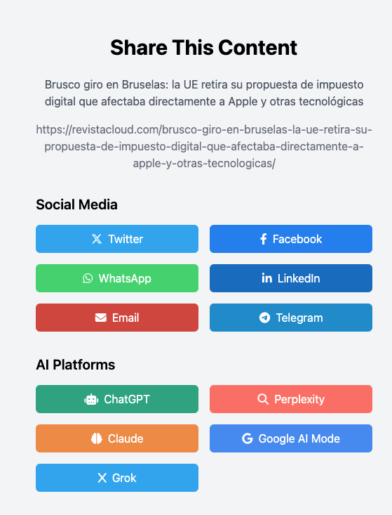 colorvivo's tweet photo. 🚀 Discover ShareEasy by Colorvivo! Create one link to share your content on Twitter, Facebook, WhatsApp, &amp; AI platforms like ChatGPT, Perplexity, &amp; Grok. Boost your visibility with ease! #ShareEasy #ContentSharing [1/2] https://t.co/8mkUE2GOT5