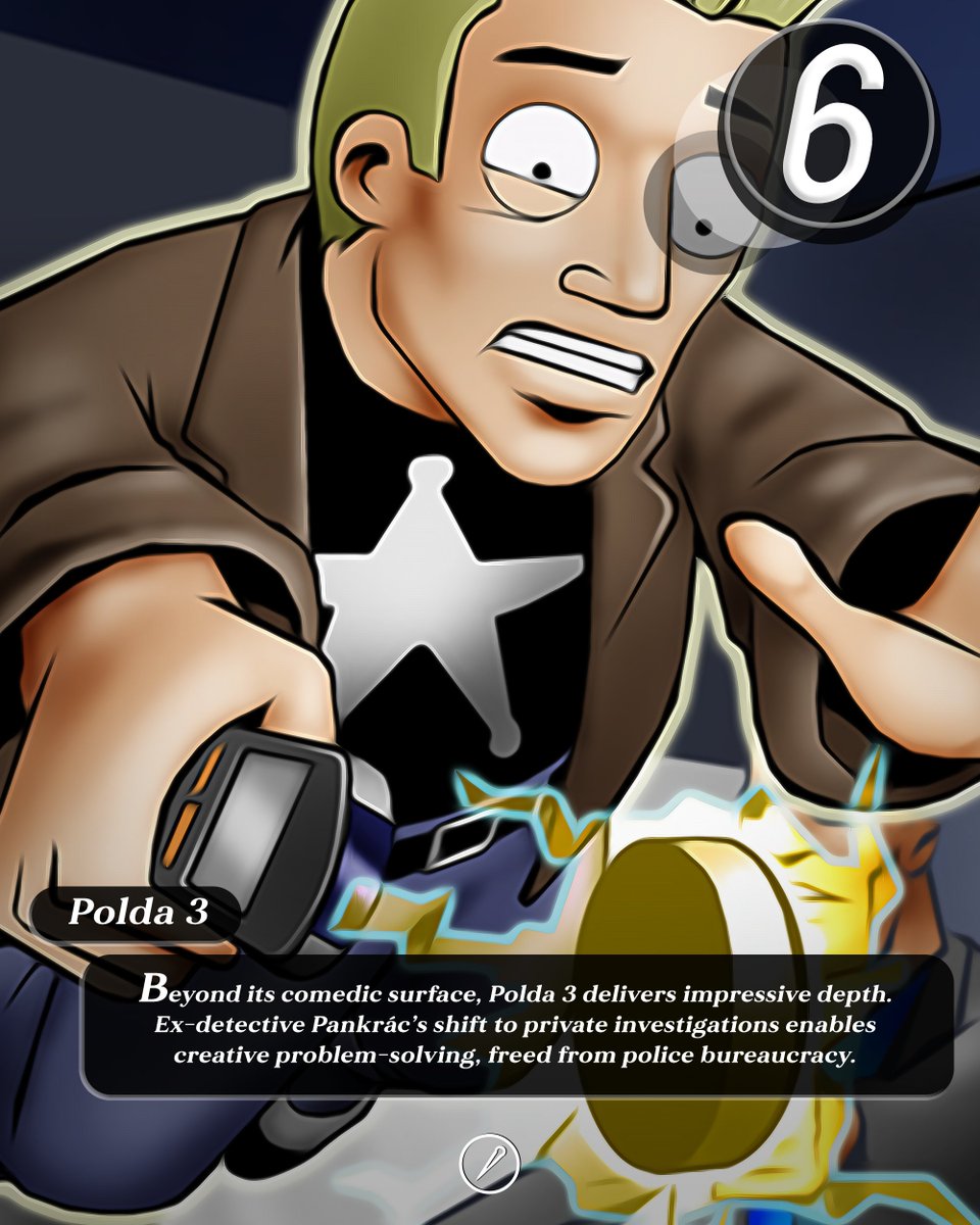 GamingTailor15's tweet image. Polda 3 stands as a love letter to Czech gaming heritage. Its regional humor and localized voice work offer a rare, unfiltered cultural experience.

#ZimaSoftware
#Polda
-
store.steampowered.com/app/2175650/Po…