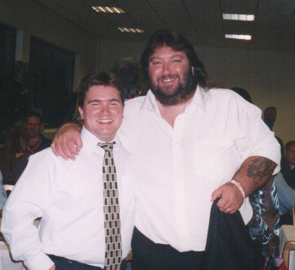 LittleRichard's tweet image. Here’s one from the archives (2002)! Thinking of the big fella today! 💙