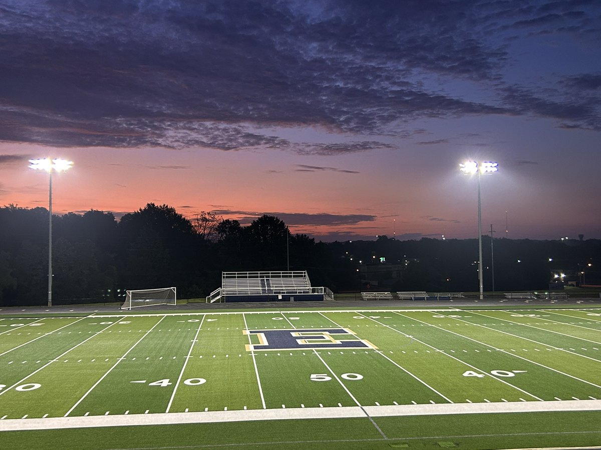 The sun is rising, the grind begins, and the glory is coming. Let’s go to work! 🐾☀️🏈🏌🏼‍♀️⚽🏐🏃🏻‍♂️ #GoBigE #PantherPride
