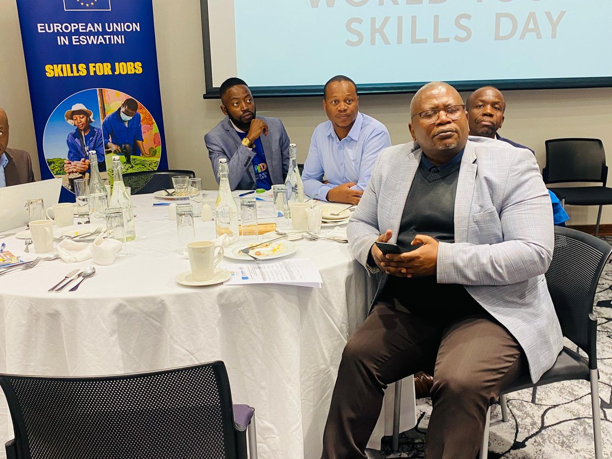 EswatiniGovern1's tweet photo. Minister of Sport, Culture and Youth Affairs Bongani Nzima says this is the time to reposition Technical and Vocational Education and Training (TVET), not as a second option, but as a respected and viable route to personal and professional success of the youth. https://t.co/AGJxKWqwR3
