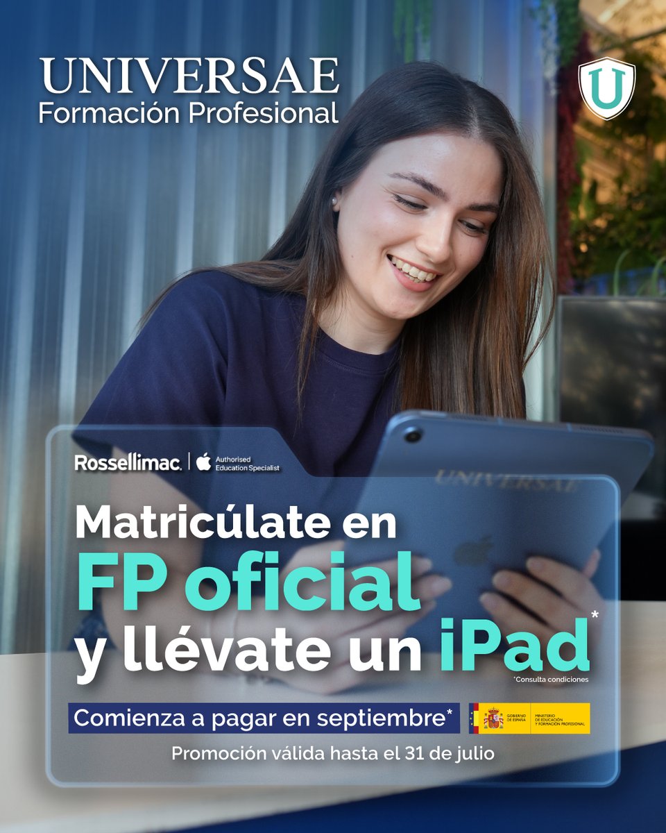_Universae's tweet image. ✨ ¿Te imaginas estudiar a tu ritmo, desde donde quieras, y con el respaldo de expertos internacionales? Eso es lo que te ofrece UNIVERSAE: la FP diseñada para ti.