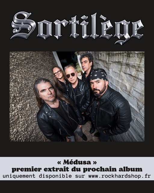 🎧 Téléchargez "Medusa", le nouveau single de Sortilège, en exclusivité sur <a href="/RockHardFR/">Rock Hard France</a> : shorturl.at/xtxXK

🎟 Ils l'interpréteront lors de leurs prochains concerts avec <a href="/SaxonOfficial/">Saxon</a> et OVERDRIVERS: gdp.fr/fr/recherche?q…

📷 <a href="/nidhal_marzouk/">Nidhal Marzouk</a> 
<a href="/VERYGROUPfrance/">VERYGROUP</a> <a href="/GDP/">Gérard Drouot Productions</a>
