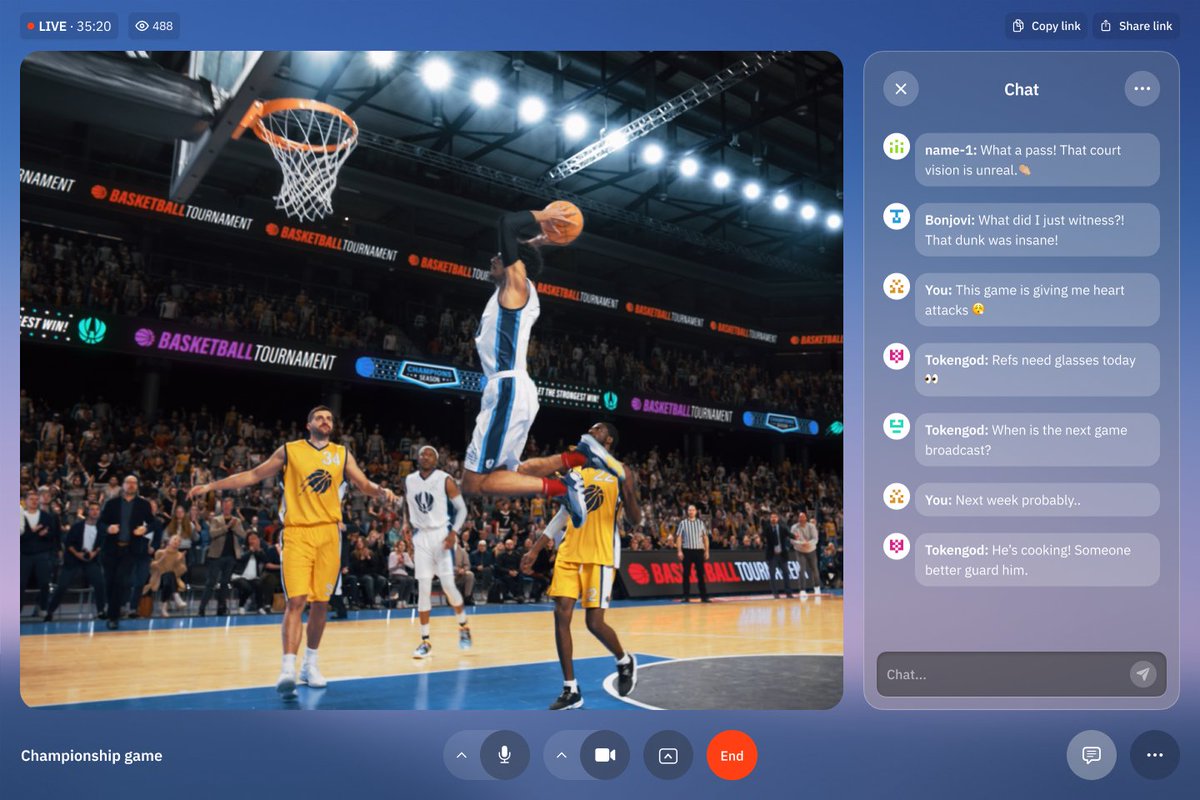 🔧 StreamrTV Dev Update — here’s what we’ve been working on ↓

💸 Tipping Flow via Stripe
New backend demo routes tips via Stripe:
Viewer → Stripe → Streamr network → Broadcaster

📱 Mobile Broadcaster View
Still running on the legacy system, but a cleanup PR is coming to