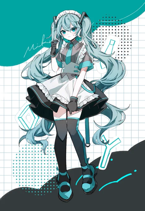 #これでフォロワーさん増えました メイドシリーズ