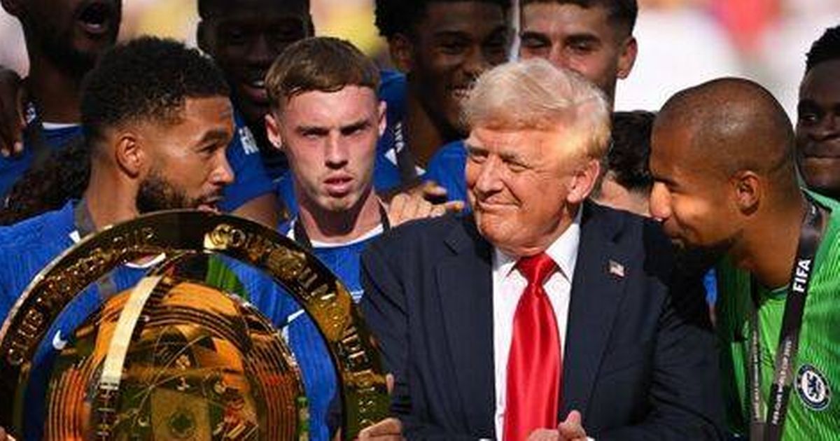 Fiveankles's tweet image. There is not enough money in top level football so I hope that Chelsea winning the Club World Cup will put some pennies in the coffers at Stamford Bridge. 
Their new Trump-flavoured mascot should help.