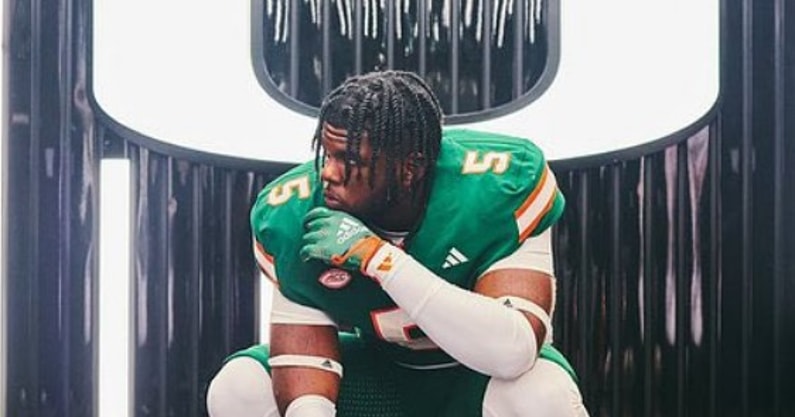 Tyson Bacon says 'I'm ready to just wreak havoc' as firm Miami commit ... his thoughts - on3.com/teams/miami-hu…