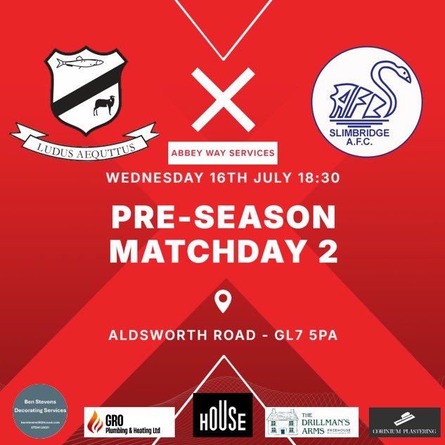 Bibury Football Club (@biburyafc) on Twitter photo We welcome <a href="/Slimbridge18s/">Slimbridge AFC U18s</a> to Bibury in our second pre-season game of the 25/26 season. โฝ๏ธ
A good opportunity for the lads to get some minutes into their legs and for the new signings to bed themselves in against a very good and well organised opposition. ๐ดโซ๏ธ
Hala Bibury ๐ We welcome <a href="/Slimbridge18s/">Slimbridge AFC U18s</a> to Bibury in our second pre-season game of the 25/26 season. โฝ๏ธ
A good opportunity for the lads to get some minutes into their legs and for the new signings to bed themselves in against a very good and well organised opposition. ๐ดโซ๏ธ
Hala Bibury ๐