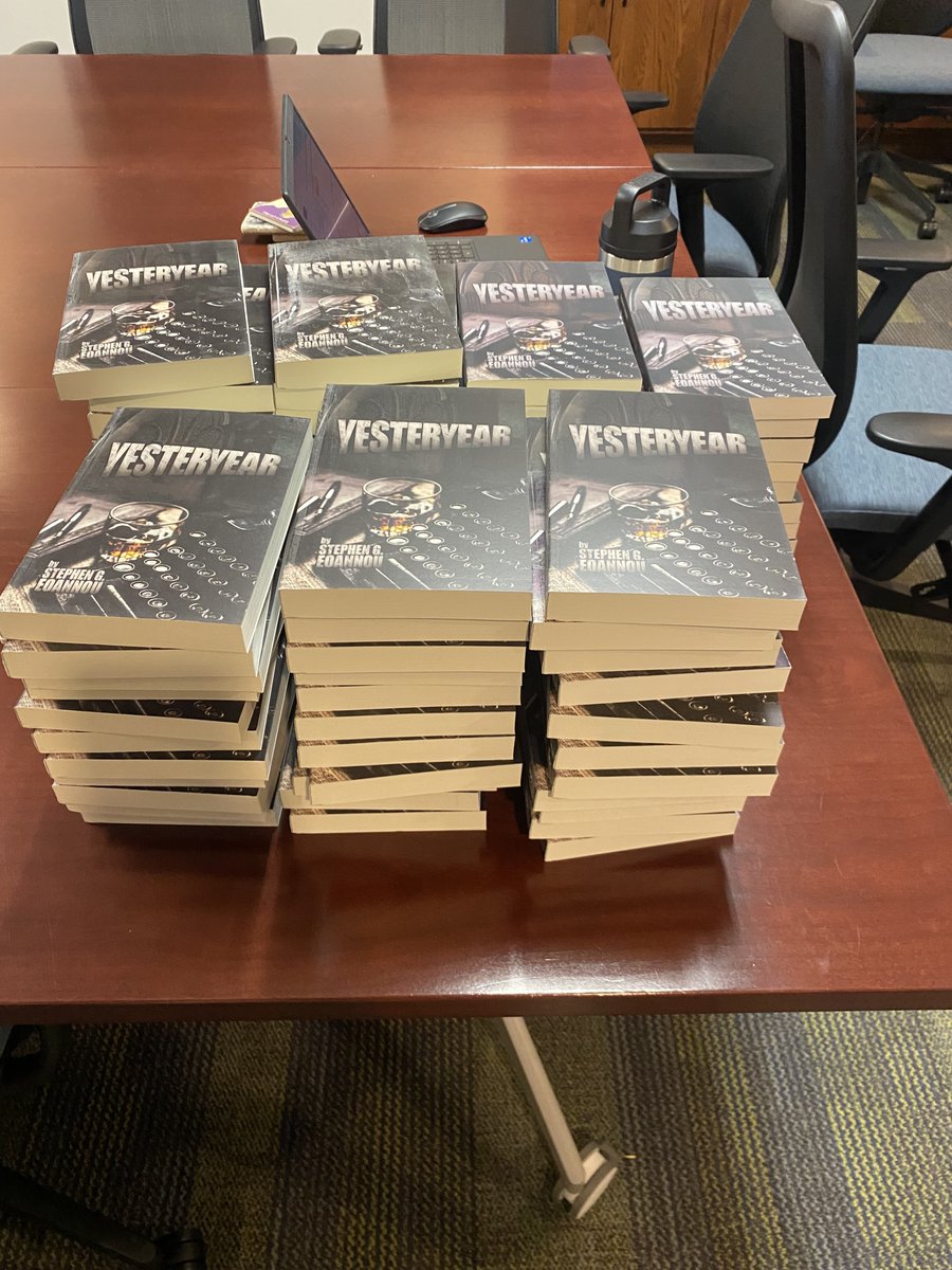 Stephen G Eoannou (@stephengeoannou) on Twitter photo I signed 75 copies of YESTERYEAR for <a href="/BuffaloNiagara/">Visit Buffalo Niagara</a> . These books will go out to their bookclub and in swag bags to event planners and visitors. Needed a drink after!
<a href="/SFWP/">SFWP</a> <a href="/SusanSchulman/">Susan Schulman</a> <a href="/IPGbooknews/">IPGbook</a> I signed 75 copies of YESTERYEAR for <a href="/BuffaloNiagara/">Visit Buffalo Niagara</a> . These books will go out to their bookclub and in swag bags to event planners and visitors. Needed a drink after!
<a href="/SFWP/">SFWP</a> <a href="/SusanSchulman/">Susan Schulman</a> <a href="/IPGbooknews/">IPGbook</a>