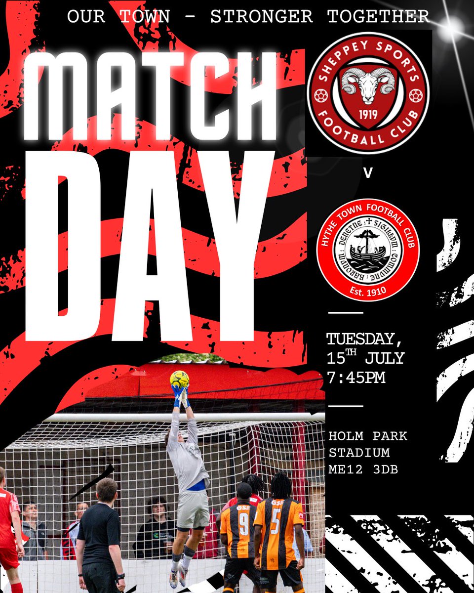 It’s Matchday and the Cannons make the trip to Sheppey Sports as we look to build on the win at the weekend.
