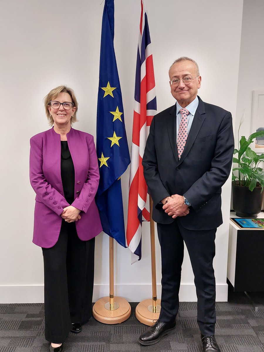 PedroSerranoEU's tweet image. Delighted to welcome Financial Services Commissioner Albuquerque on her first UK visit. Tonight she will attend the Mansion House speech at the invitation of Chancellor @RachelReevesMP.
Strong and constructive engagement also in financial services 🇪🇺🇬🇧