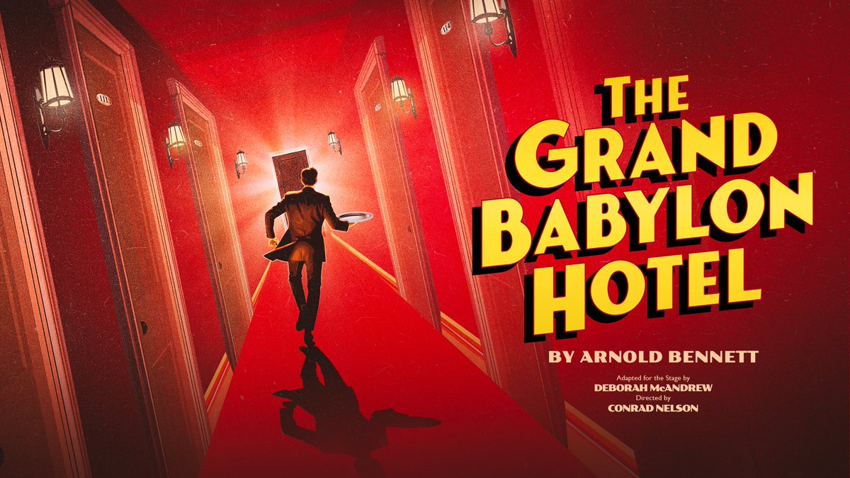 duncancpr's tweet image. STAGE PREMIERE:
123 years after it was first written, @NewVicTheatre & Claybody Theatre are going to stage the World Premiere of Deborah McAndrew's adaptation of Arnold Bennett's comedic thriller THE GRAND BABYLON HOTEL @NewVicTheatre from 13 Sept - 4 Oct
newvictheatre.org.uk/productions/th…
