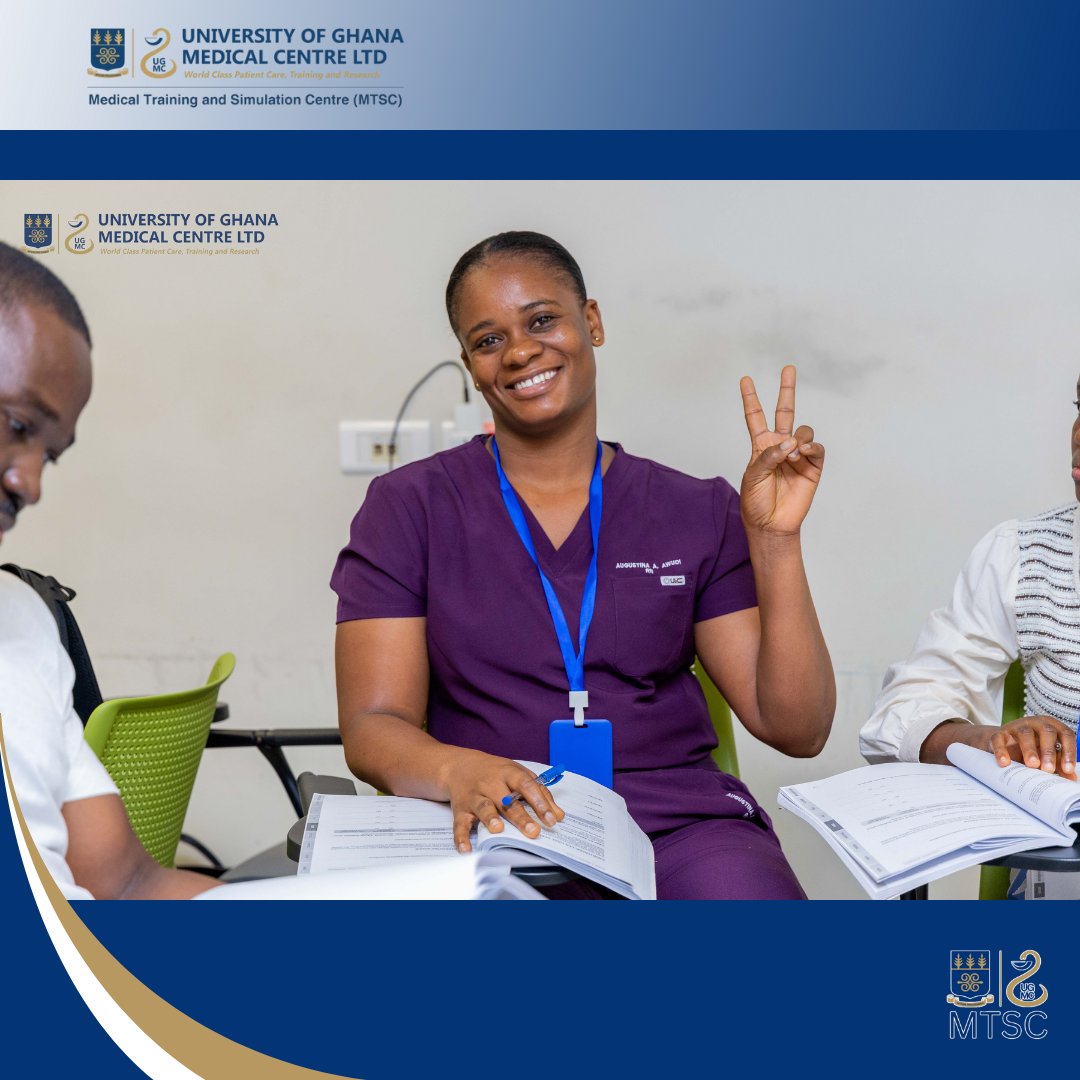 UGMCSim's tweet image. PEACE SIGNS EVERYWHERE!
Scenes from the 2nd Cohort of Basic Emergency Care Course training.

UGMC-MTSC: Bringing Simulation to Life...

#ugmcsim #healthsimulation #simulation #cpd #healthcare #heatheducation #events #rentals #ugmc #mtsc