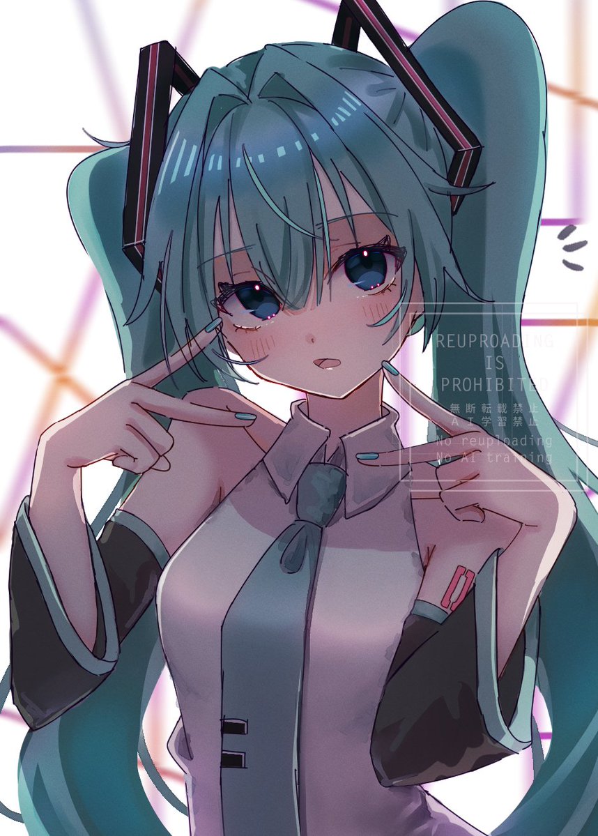 #初音ミク #絵柄が好みって人にフォローされたい