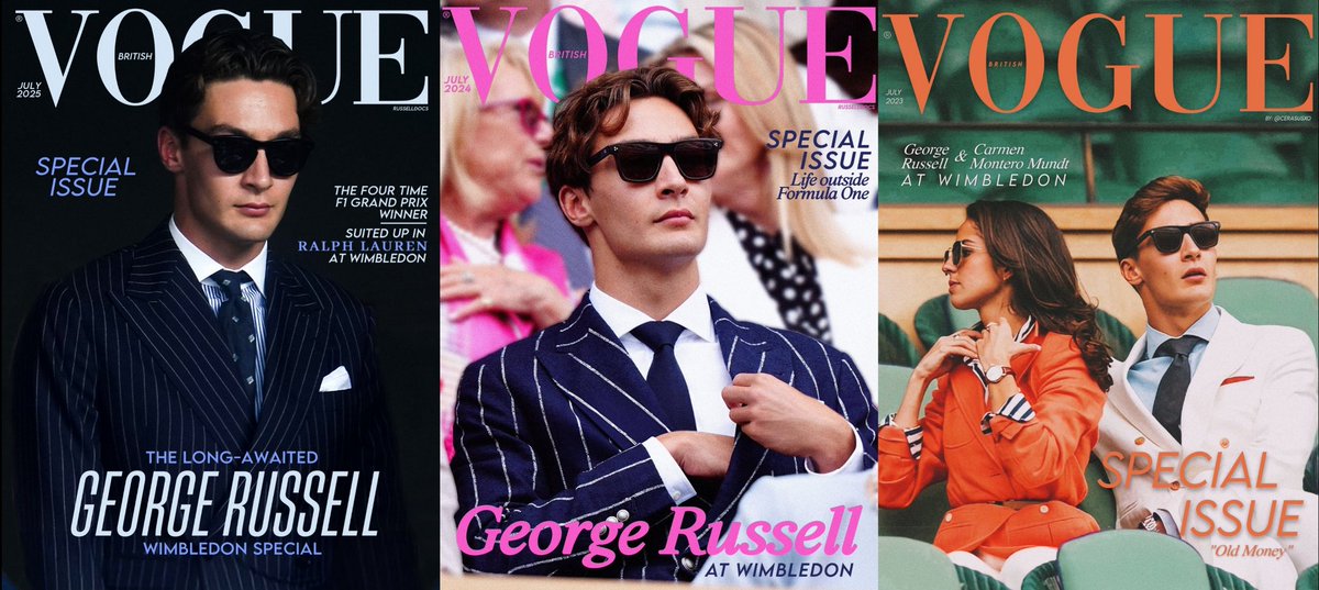 wimbledon vogue collection so far 😁
july '25 🖤 / july '24 🩷 / july '23 🧡