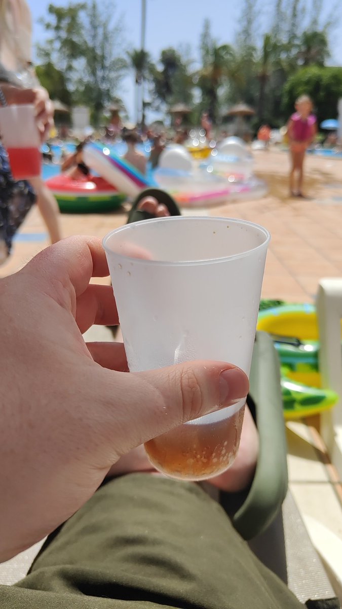 Mate, the whisky here is fucking free! It's shit and it comes in a plastic cup, but still...FREE! I'm about to put this place out of business.