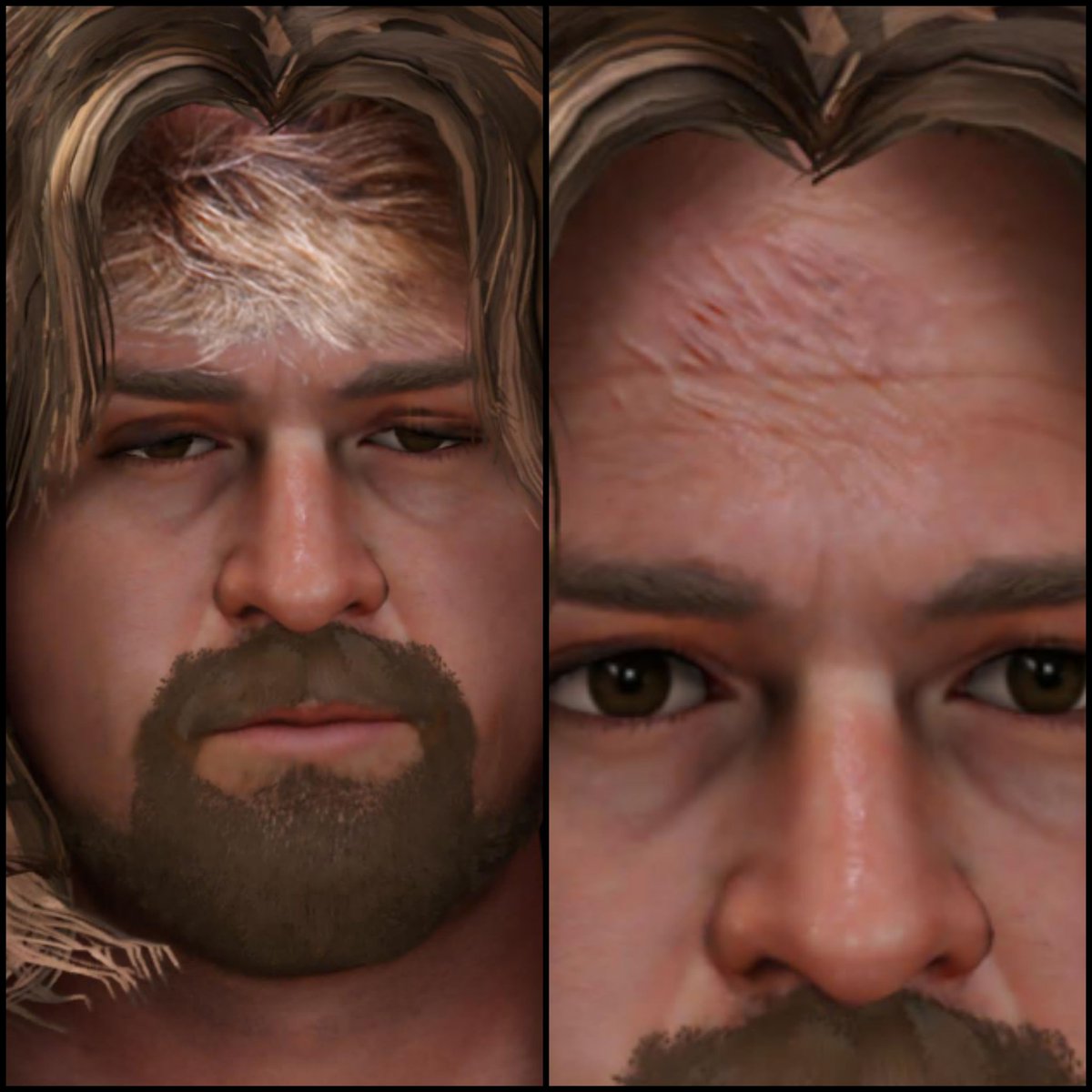 KRadiation's tweet image. Superstar Logo Use #2.
Ultimate Warrior 90s.

Creates a great forehead scar.   Emboss turned on,  slider to maximum either side.