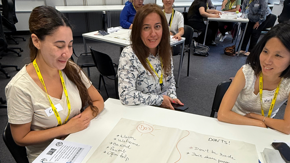 Our ESOL learners are training as Language Ambassadors to support new students during enrolment!

Thank you for helping create a warm and welcoming college community. 🌟

#LewishamCollege #ESOL #StudentSupport