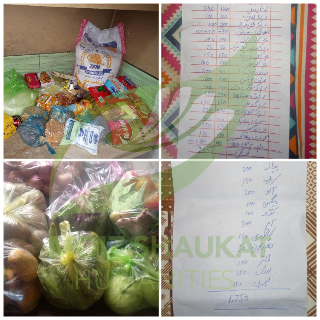Case closed Alhamdulilah. With your generous support, we have successfully purchased and delivered rashan (groceries) for the widow and her two young children.

Your kindness has helped ease their hardship during this difficult time and given them the dignity of having food on