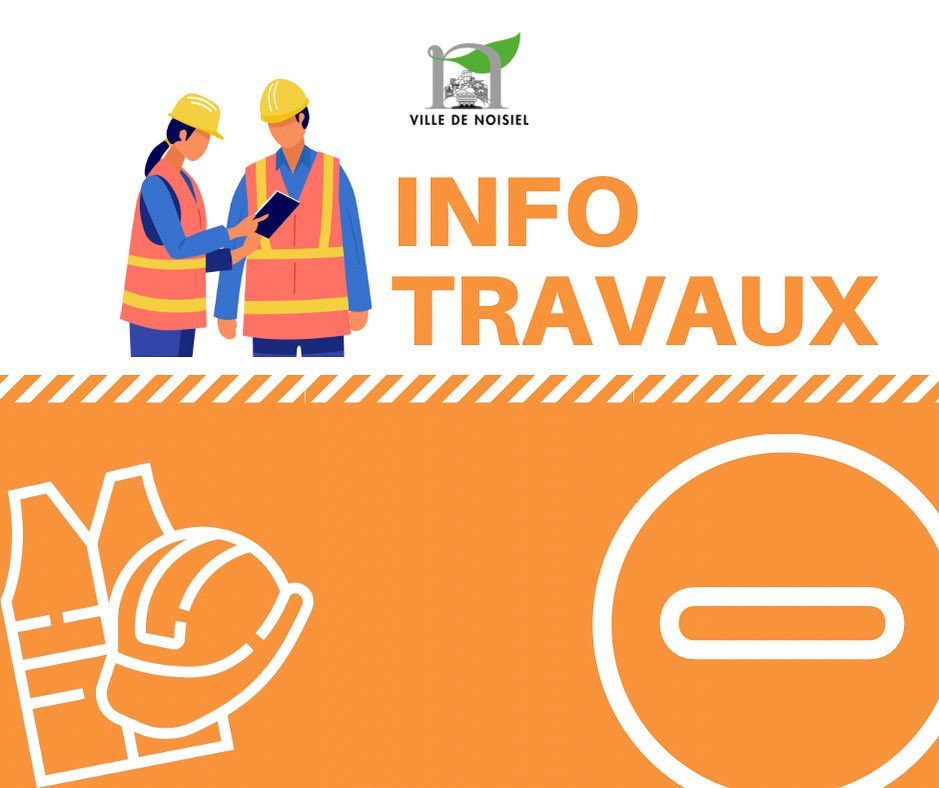 🚧 Travaux cours de l’Arche-Guédon à #Noisiel : voirie, trottoirs, piste cyclable 🚲

ℹ️Modifications de circulation à  prévoir jusqu’en sept. 2025 (circulation, bus, accès station).

📍 Détails et calendrier sur 👉 ville-noisiel.fr/2025/06/27/en-…

#Travaux #Mobilité