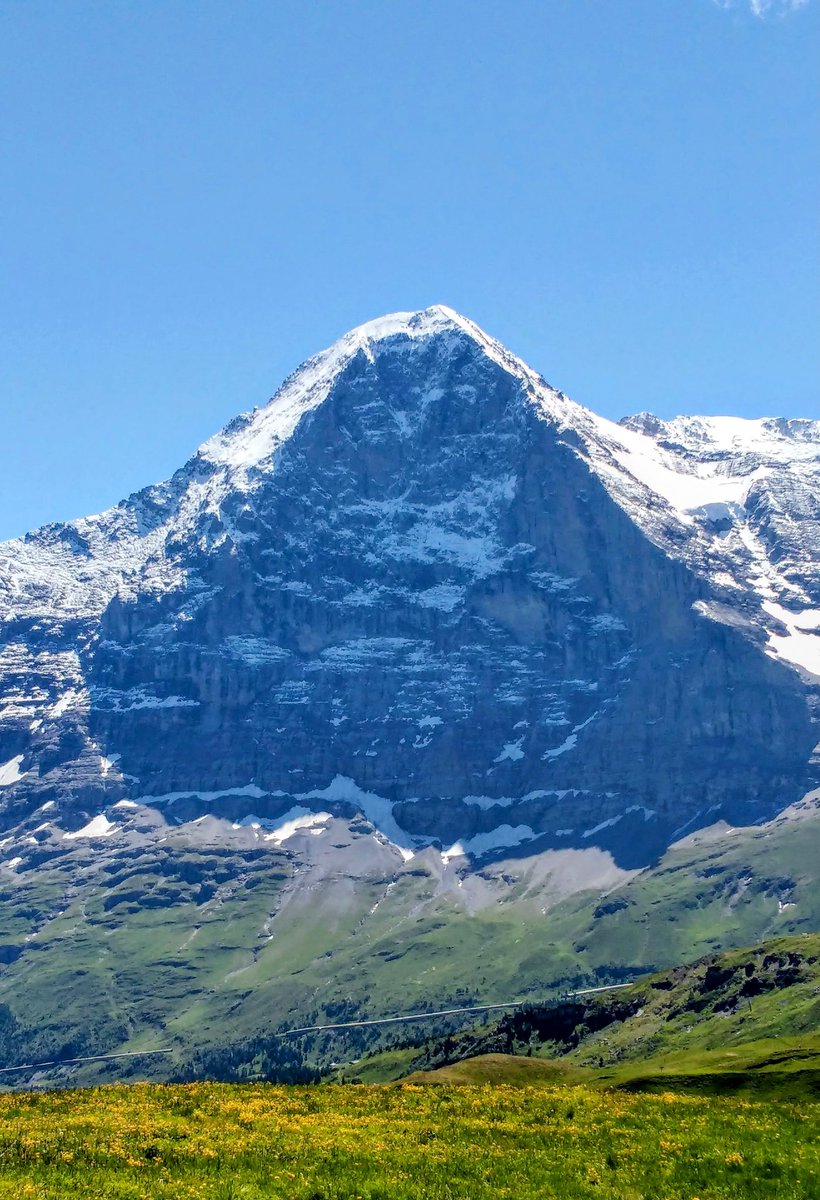 HikingSchweiz's tweet image. Shots of the infamous Eiger from a series of walks below the highest north face in the Alps! 🇨🇭
