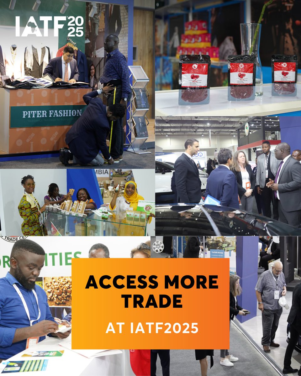 #IntraAfricanTrade is on a rapid upwards trajectory 🚀

Since the #AfCFTA began operations in 2021  intra-African trade has been grown to 14.9%, thanks to the 54 countries who agreed to have aligned tariffs and customs rules. 37 of these countries have already met these