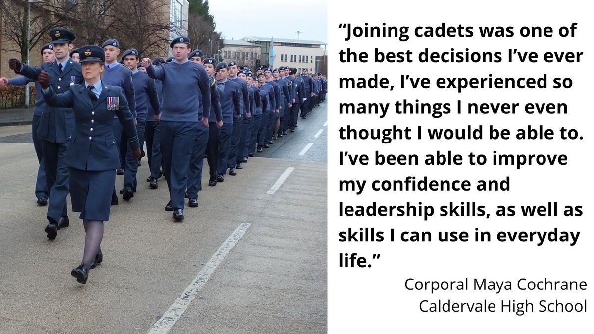 hrfca's tweet image. Happy #WorldYouthSkillsDay! Hear about the benefits of joining the #cadets from the banner bearer at @WScotAirCadets' 84th anniversary celebrations earlier this year: hrfca.co.uk/news/84-years-…. 🗓️🎉🗓️ @SNIRAFAC