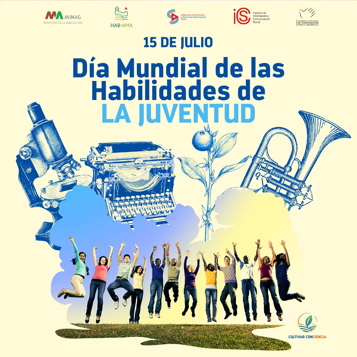 Los jóvenes aportan creatividad, innovación y conocimiento en nuevas tecnologías que pueden aportar soluciones innovadoras para prácticas agrícolas sostenibles, promoviendo la conservación de recursos naturales y la biodiversidad. 🌱🙋🏽‍♀️👨🏻‍💻

#Cuba #SoberaníaAlimentaria