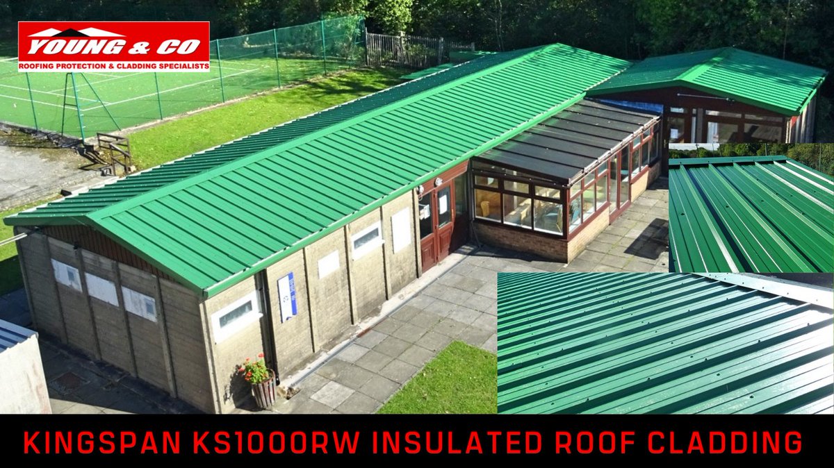 YoungCoRoofing's tweet image. We replaced the roof cladding with Kingspan KS1000RW #Quadcore insulated panels, delivering improved energy efficiency and a sleek, modern look Roofing #CommercialRoofing #RoofCladding #Kingspan #InsulatedRoof