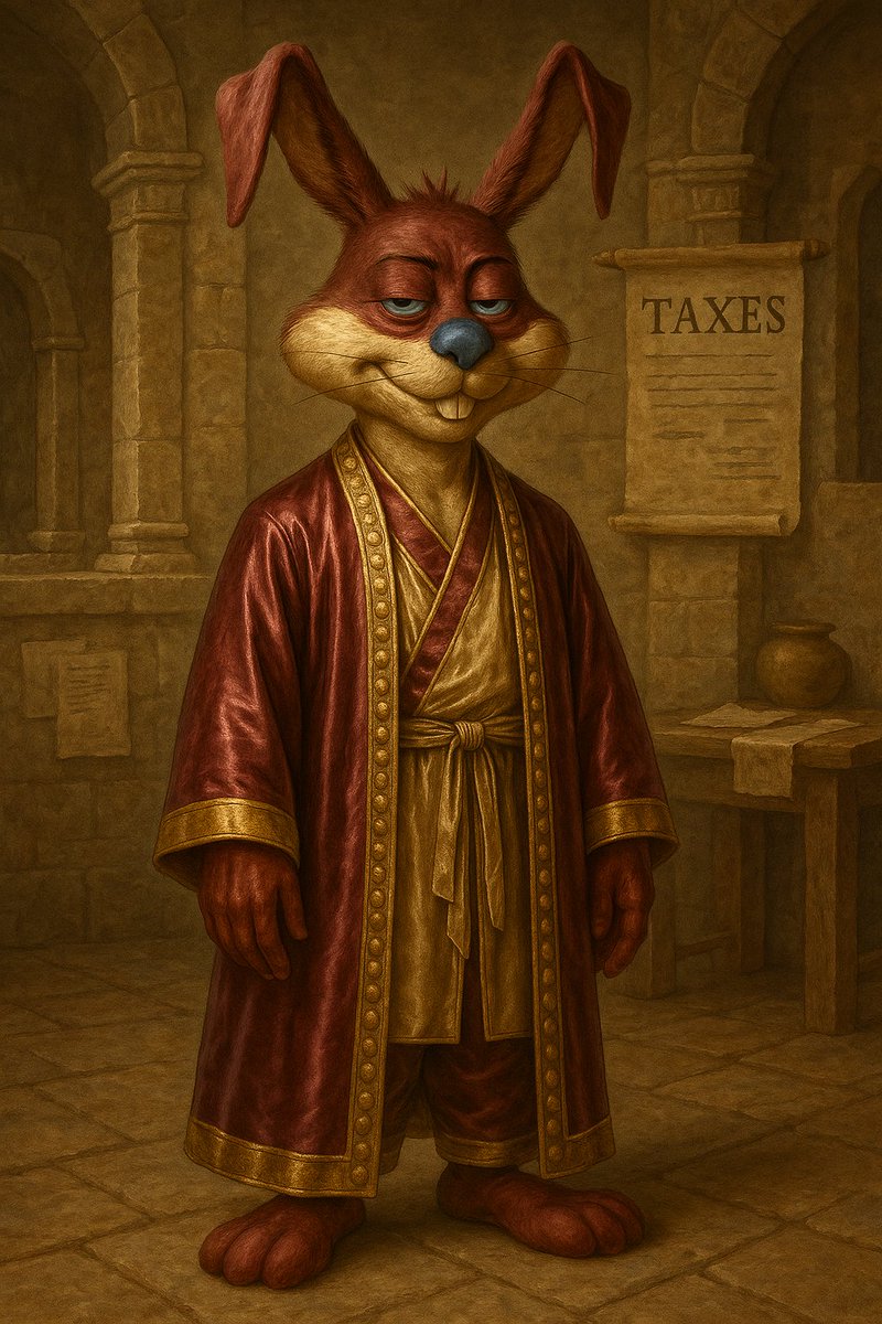 therealmkin's tweet image. "RealmKin #042 – The Tax Warden
A master of ledgers and legends, he’s as charming as he is calculating. One of the official 5000 RealmKin Mint
Tags:
#RealmKin #Miny5000 #NFT #FantasyNFT #anthroart #AncientTaxCollector #web3art #SilkRobe #TaxWarden #LegendaryKin #NFTCollectors