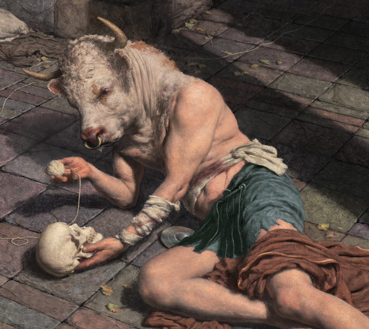 Here I lie, wounded.