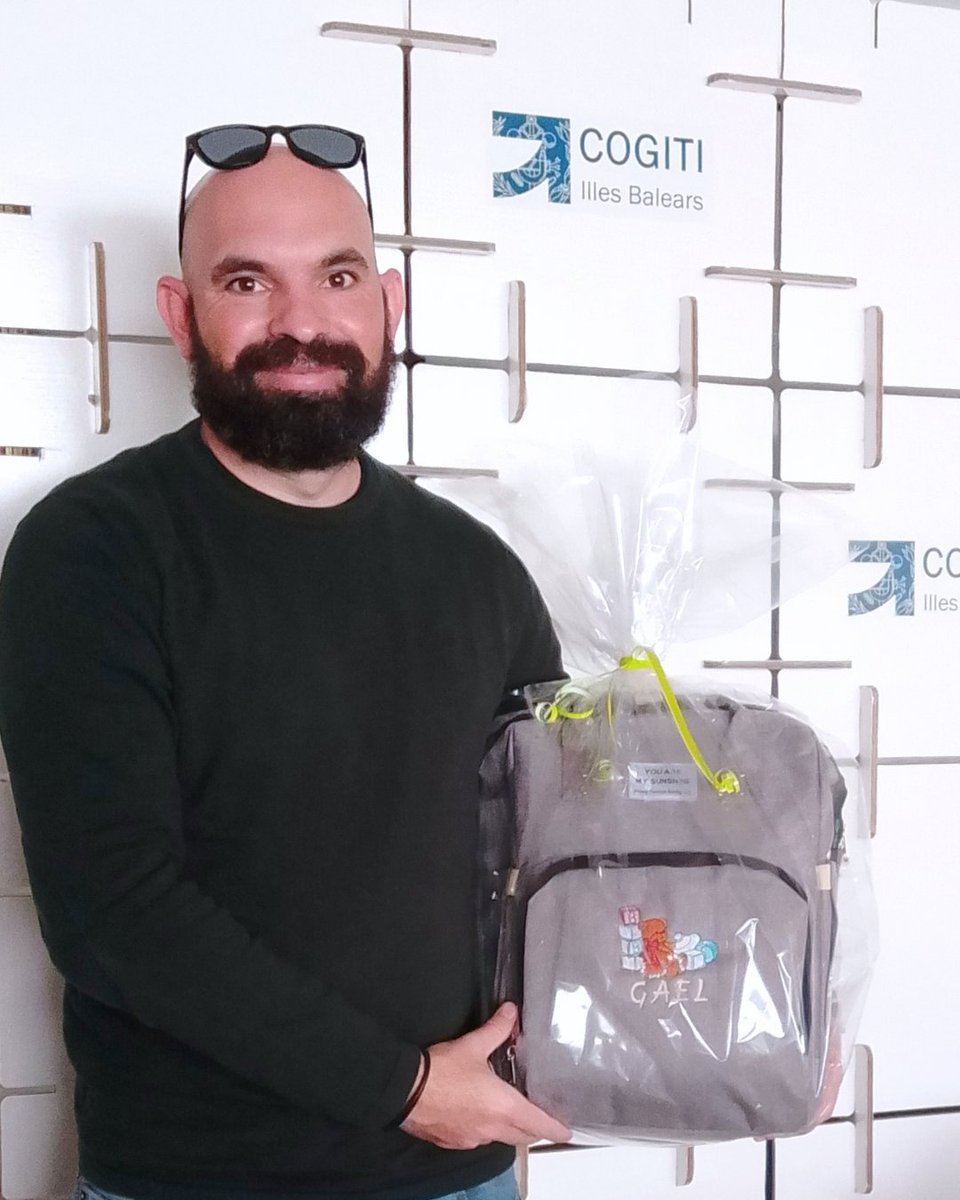 COGITI Balears (@cogitibalears) on Twitter photo Entregamos al colegiado Adrian el obsequio de natalidad del Colegio: una mochila personalizada con el nombre de su hijo Gael. ¡Enhorabuena! 🎉
Si recientemente has tenido un hijo, puedes solicitar tu regalo escribiendo a coetima@coeti-balears.com.
#Baleares #Palma Entregamos al colegiado Adrian el obsequio de natalidad del Colegio: una mochila personalizada con el nombre de su hijo Gael. ¡Enhorabuena! 🎉
Si recientemente has tenido un hijo, puedes solicitar tu regalo escribiendo a coetima@coeti-balears.com.
#Baleares #Palma