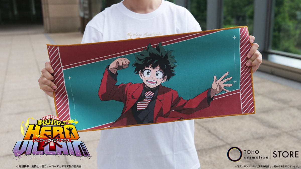 TOHOanimeSTORE's tweet image. ◤ #ヒロヴィラフェス ◢
/
スペシャルイベントグッズ
TaSにてEC一般販売中!
\
スペシャルイベント TVアニメ『#僕のヒーローアカデミア』HERO×VILLAIN FES.<ヒーロー×敵&lt;ヴィラン&gt;フェス>
オリジナルグッズを数量限定で販売中!
※イベント開催後のお届け予定です
※数量に限りがございます…
