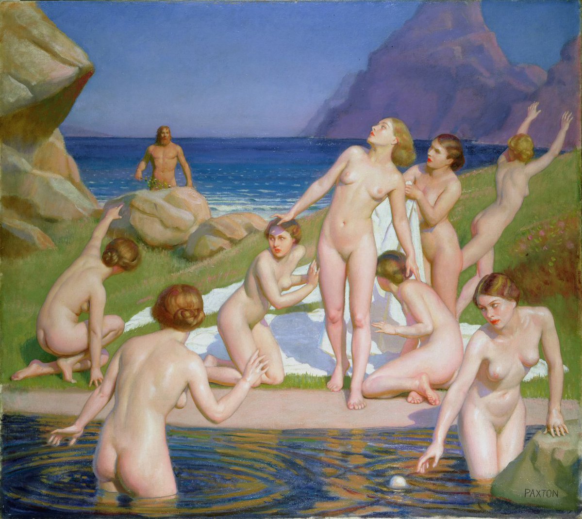 occult__culture's tweet image. Nausicaa, William McGregor Paxton