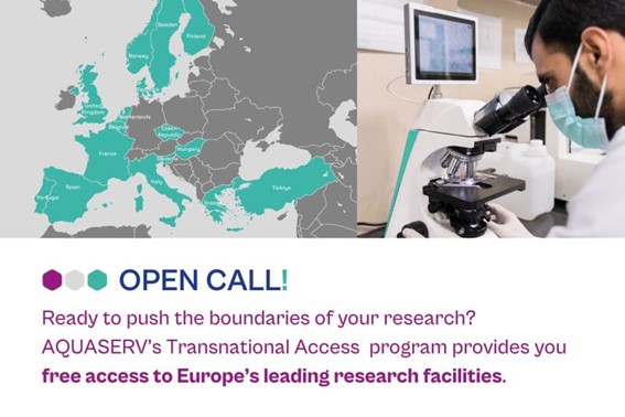 Ready to🚀elevate your Research in #Aquaculture, #Fisheries, #EcologicalRestoration and/ or #BlueBiotechnology?   

EU funded project <a href="/AQUASERV_RI/">AQUASERV</a>, calls for proposals to gain free access to Europe’s cutting-edge research facilities &amp; services.

Info👉shorturl.at/syRxA